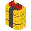 Gold Polywrap Column Protectors