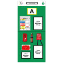 Sea Green Modulean Rack End Boards - Green