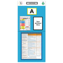Wheat Modulean Rack End Boards - Blue