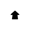 Black Black Floor Signal Markers - Pack Of 100