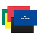 Coral Mixed Coloured Document Pockets