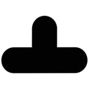 Black Black Floor Signal Markers - Pack Of 10