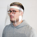 Light Gray Protective Face Shield