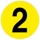 Black Floor Numbers Marker