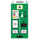 Sea Green Modulean Rack End Boards - Green