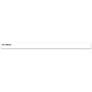 Light Gray Lable Holder – Card Inserts Or PVC Covers - 500mm Length