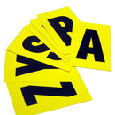 Yellow Complete Packs of Self-Adhesive Letters & Numbers