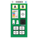 Wheat Modulean Rack End Boards - Green