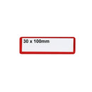 White Smoke Self-Adhesive Ticket Pouches