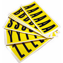 Gold Complete Packs of Self-Adhesive Letters & Numbers