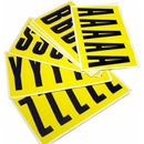 Gold Complete Packs of Self-Adhesive Letters & Numbers