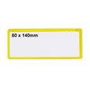 White Smoke Self-Adhesive Ticket Pouches