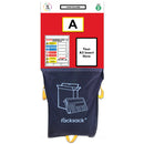 Dark Slate Gray Modulean Rack End Boards - Red