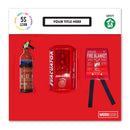 Firebrick Modulean Shadow  - Red