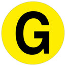 Gold Floor Letters Markers