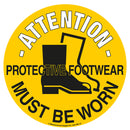 Gold Graphic Floor Signs