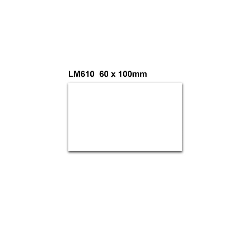 Light Gray Magnetic Easy Wipe Location Markers - 100mm Length