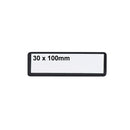 White Smoke Self-Adhesive Ticket Pouches