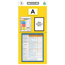 Dark Slate Gray Modulean Rack End Boards - Yellow