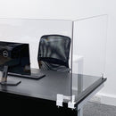 Black Office Desk Screens