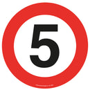 Firebrick Graphic Floor Markers