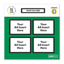 Sea Green Modulean Shadow  - Green