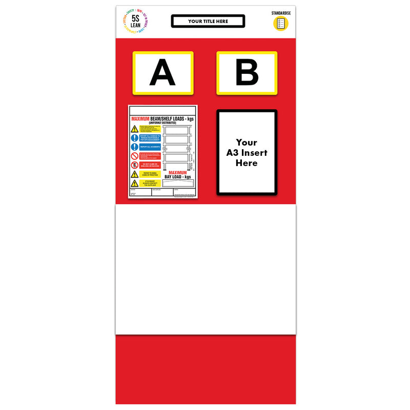 Firebrick Modulean Rack End Boards - Red