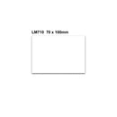 Light Gray Magnetic Easy Wipe Location Markers - 100mm Length