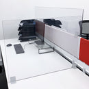 Lavender Office Desk Divider Extensions