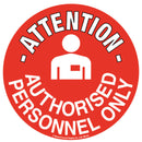 Firebrick Graphic Floor Markers