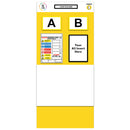 Gold Modulean Rack End Boards - Yellow