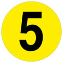 Black Floor Numbers Marker