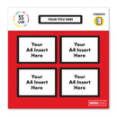 Firebrick Modulean Shadow  - Red