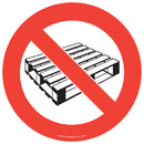 Tomato Graphic Floor Signs