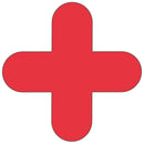 Tomato Red Floor signal markers - Pack Of 50