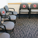 Dim Gray Social Distancing Seat Markers - Pack of 70