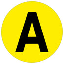 Black Floor Letters Markers