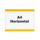 White Smoke Clear Document Pockets - Pack of 50