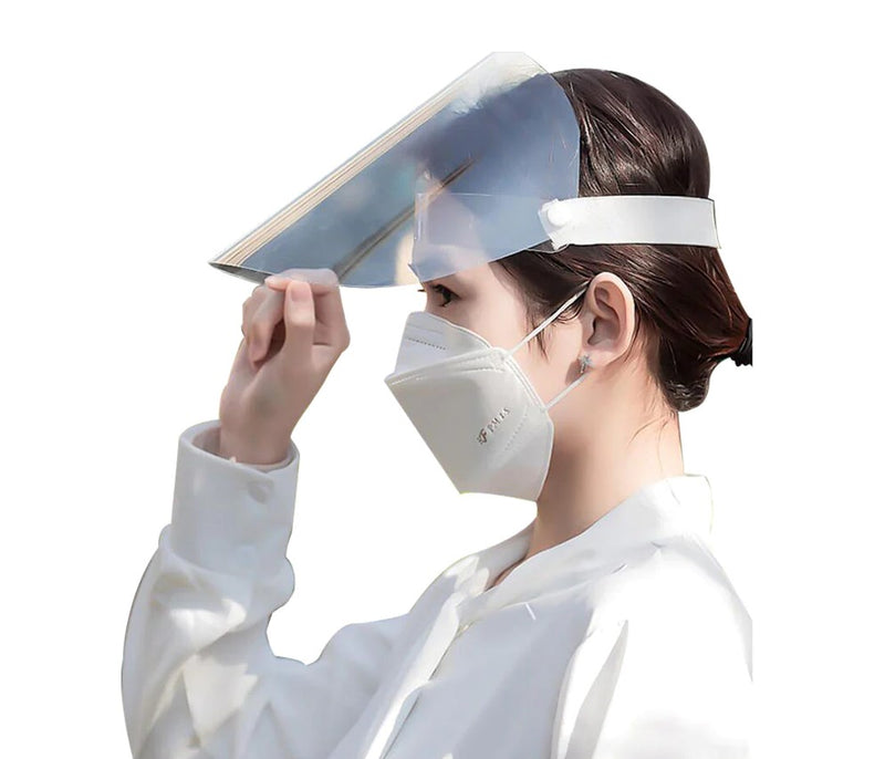 Gray Protective Face Shield
