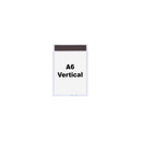 White Smoke Clear Document Pockets - Pack of 10