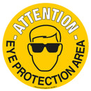 Gold Graphic Floor Markers