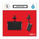 Dark Slate Gray Modulean Shadow  - Red