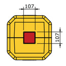 Black Polywrap Spacesaver Column Protectors