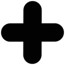 Black Black Floor Signal Markers - Pack Of 10