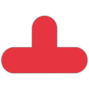 Tomato Red Floor signal markers - Pack Of 50