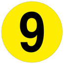 Black Floor Numbers Marker