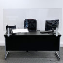 Light Gray Reception Desk Screens