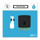 Medium Turquoise Modulean Shadow  - Blue