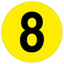 Black Floor Numbers Marker