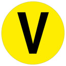 Black Floor Letters Markers